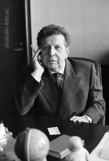 Академик Евгений Чазов, 1991 год.