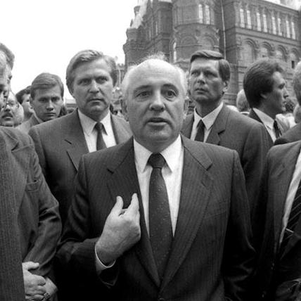 Михаил Горбачев, 1991 год.